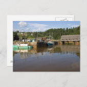 セントマーティンスのファンディ湾の満潮、ニュー ポストカード (正面/裏面)