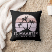 セントマーテンザアイランドレトロフレンドリーシントマーチン クッション (ブランケット)