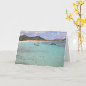 セントマーテンビーチ カード (黄色い花)