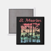 セントマーテンレインボーカラーズシントマーチン マグネット (正面/裏面)