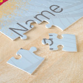 セントマーテンレトロカリブのヴィンテージアイランド飛行機 ジグソーパズル (側面)