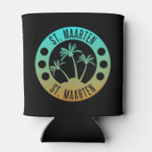 セントマーテン海アクアブルーグラデーションシントマーチン 缶クーラー (裏面)