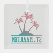 セントマーテン | Sint Martinグラデーション ガラスオーナメント (裏面)