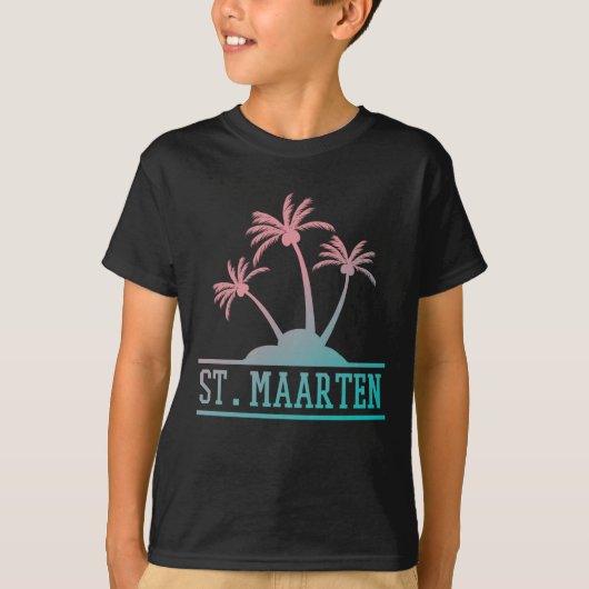 セントマーテン | Sint Martinグラデーション Tシャツ (正面)