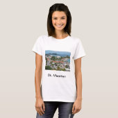 セントマールテン島 – マリゴット湾 Tシャツ (正面フル)