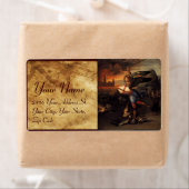 セントミカエルとドラゴン ラベル (インサイチュ)