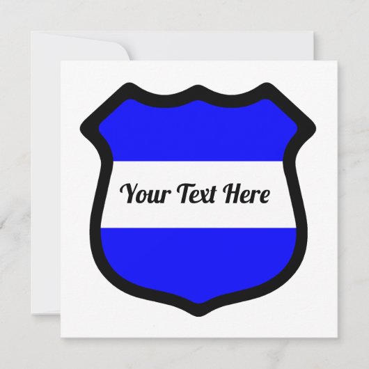 セントミカエルのシールド角 招待状 (正面)