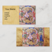 セントミカエルアンティークパーチメントモノグラム 名刺 (正面/裏面)