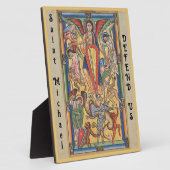 セントミカエル大天使 フォトプラーク (側面)