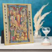 セントミカエル大天使 フォトプラーク (側面)