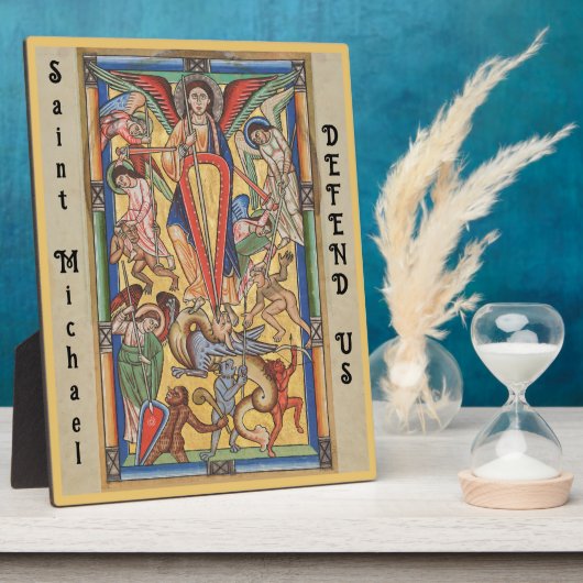 セントミカエル大天使 フォトプラーク (側面)
