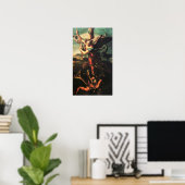 セントミカエル大天使 ポスター (ホームオフィス)