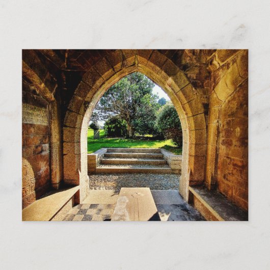 セントミカエル山 – コーンウォール ポストカード (正面)