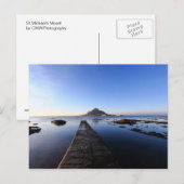 セントミカエル山 ポストカード (正面/裏面)