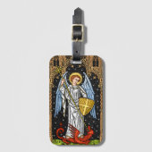 セントミカエル獣の荷物タグを戦う ラゲッジタグ (正面縦)