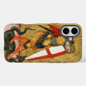 セントミカエル・アーチャンエルとドラゴンシーネーゼ祈りの言葉 Case-Mate iPhoneケース (裏面 (横))