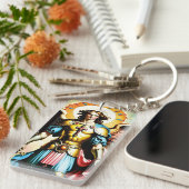 セントミカエル・キーチェーン キーホルダー (正面右)