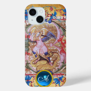 セントミカエル・ザ・アーチャンエルモノグラムアンティークフローラ iPhone 15ケース