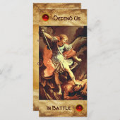 セントミカエル・ザ・アーチャンエル祈りの言葉カード (正面/裏面)