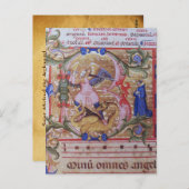 セントミカエル・ザ・アーチャンエル祈りの言葉カード ポストカード (正面/裏面)