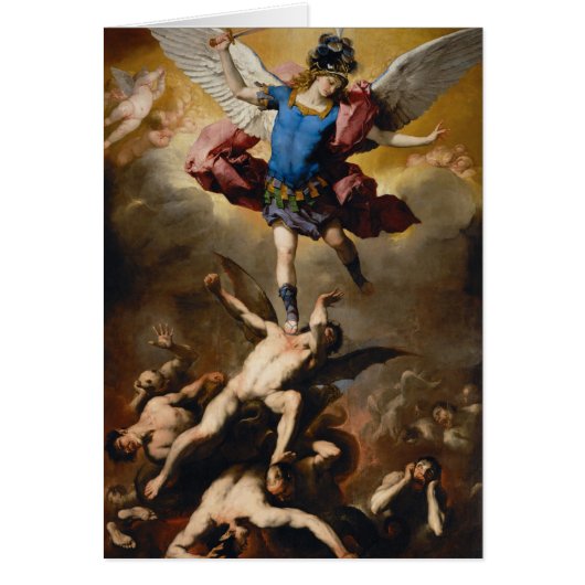 セントミカエル・ザ・アーチャンエル祈りの言葉サン警察官 (正面)