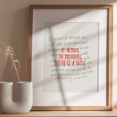 セントミカエル・ザ・アーチャンエル祈りの言葉ポスター ポスター