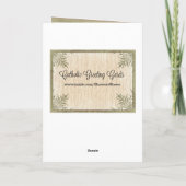 セントミカエル・ザ・アーチャンエル祈りの言葉 カード (裏面)