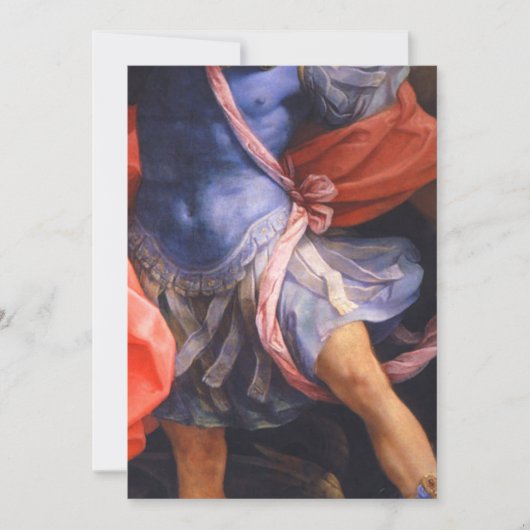 セントミカエル・ザ・アーチャンエル 招待状 (正面)