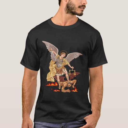 セントミカエル・ザ・アーチャンエル Tシャツ (正面)