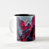 セントミカエルArchangel Slays Satan 2-tone Mug ツートーンマグカップ (正面左)