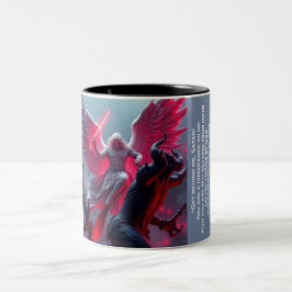 セントミカエルArchangel Slays Satan 2-tone Mug ツートーンマグカップ