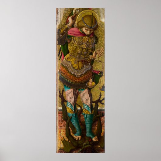 セントミカエルbyカルロ・クリベリ ポスター (正面)