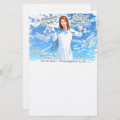 セントメアリーの天国2への就任 便箋 (正面/裏面)