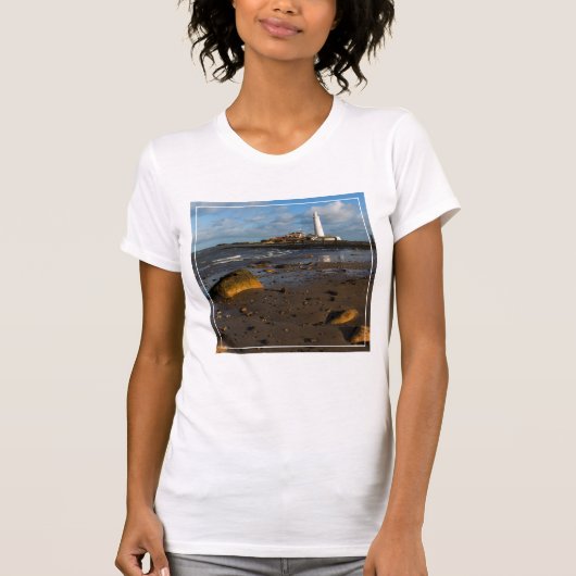 セントメアリーズアイランド |ホイットリー,英国 Tシャツ (正面)