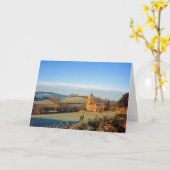 セントメアリーズクロスワイトホリデーカード カード (黄色い花)