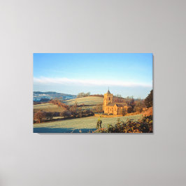 セントメアリーズクロスワイトホリデーカード キャンバスプリント