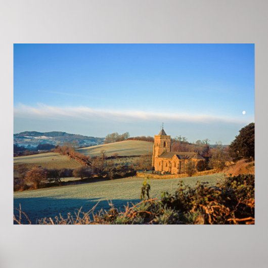 セントメアリーズクロスワイトホリデーカード ポスター (正面)