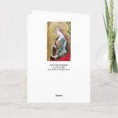 セントメアリーマグダレン2金ゴールド，赤 シーズンカード (裏面)