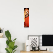 セントメアリーマグダレン2金ゴールド，赤 ポスター (ホームオフィス)