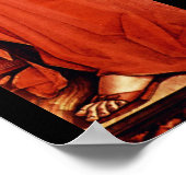 セントメアリーマグダレン2金ゴールド，赤，黒 ポスター (角)