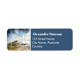 セントメアリーライトハウスウィットリーベイニューキャッスルオンタイン ラベル