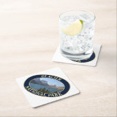 セントメアリーレイクアットグレイシャナショナルパーク スクエアペーパーコースター (インサイチュ)