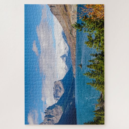 セントメアリーレイクグレイシャーナショナルパーク ジグソーパズル (縦)