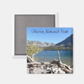 セントメアリーレイクグレイシャーナショナルパーク マグネット (正面/裏面)