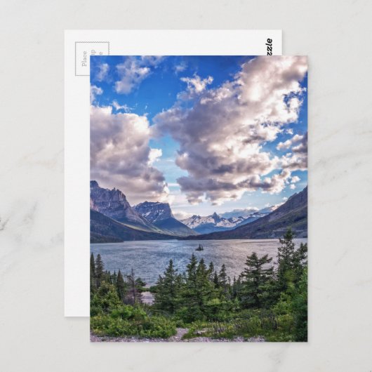 セントメアリーレイクサンセット ポストカード (正面/裏面)