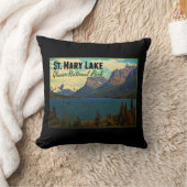 セントメアリーレイク氷河NP クッション (ブランケット)