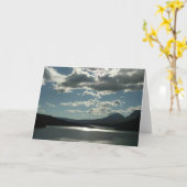 セントメアリーレイクIアットグレイシャナショナルパーク カード (黄色い花)