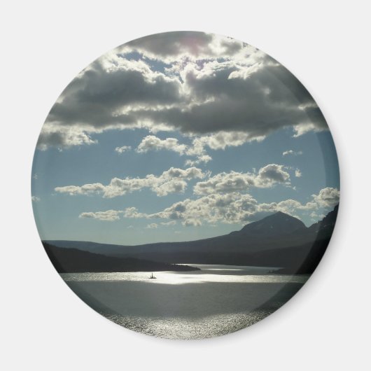 セントメアリーレイクIアットグレイシャナショナルパーク マグネット (正面)