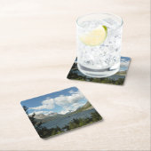 セントメアリーレイクIIアットグレイシャナショナルパーク スクエアペーパーコースター (インサイチュ)