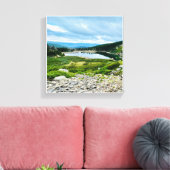 セントメアリー氷河CO キャンバスプリント (インサイチュ (リビング))